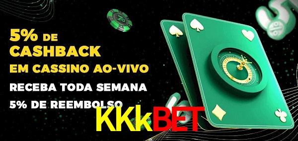 Promoções do cassino ao Vivo KKkbet